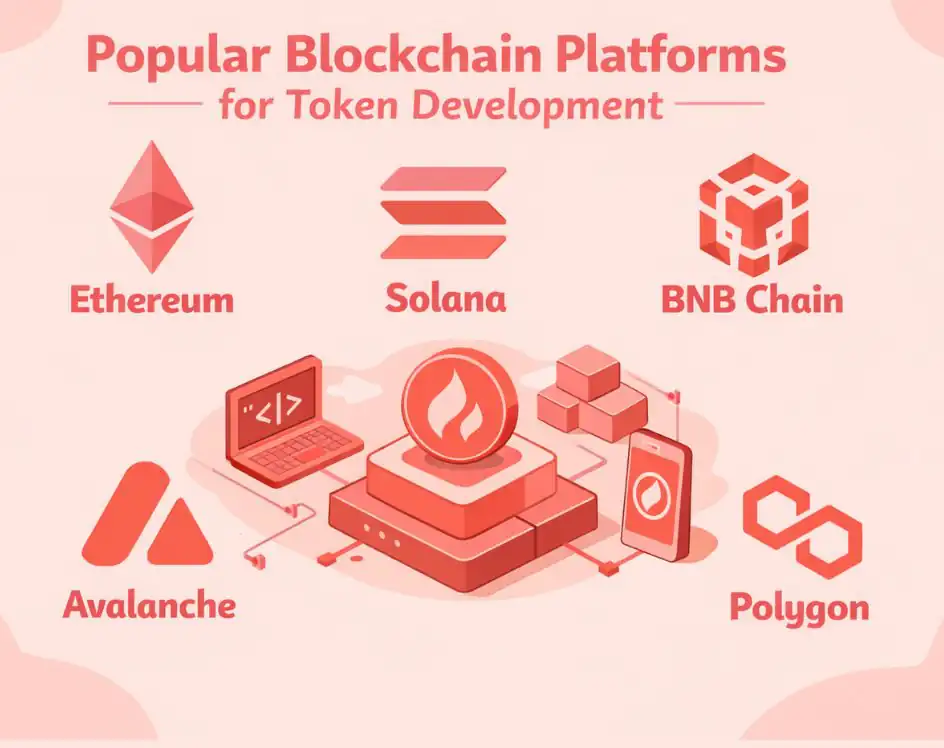 Popular Blockchain Platforms for Token Development