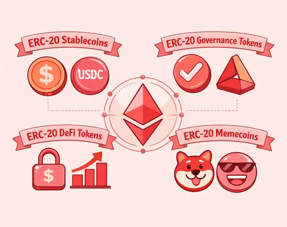 Popular ERC-20 Token Examples