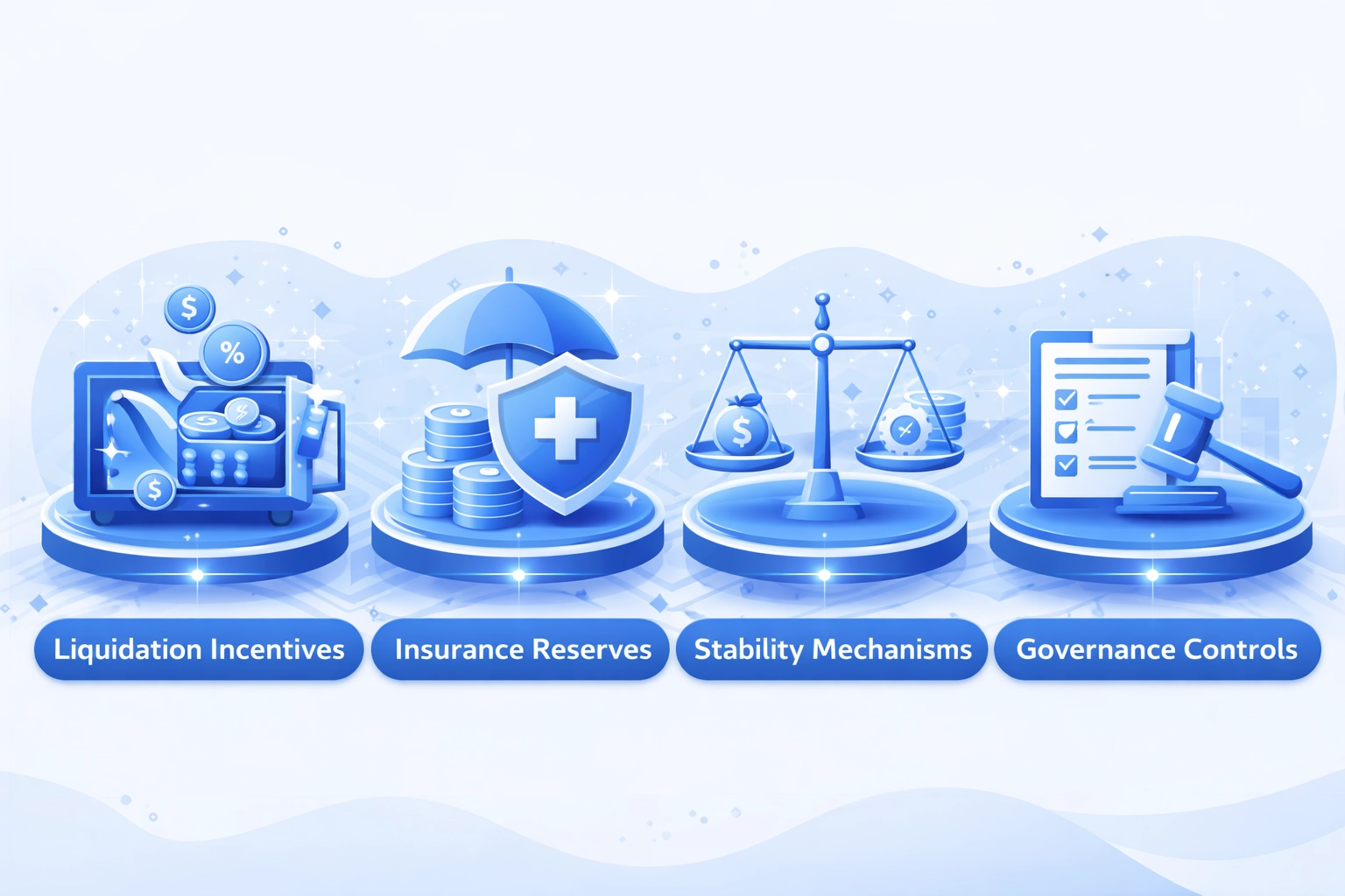 Visual timeline illustrating smart contract collateral enforcement workflow from deposit verification through liquidation execution