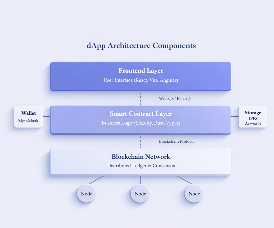 Decentralized Apps Architecture