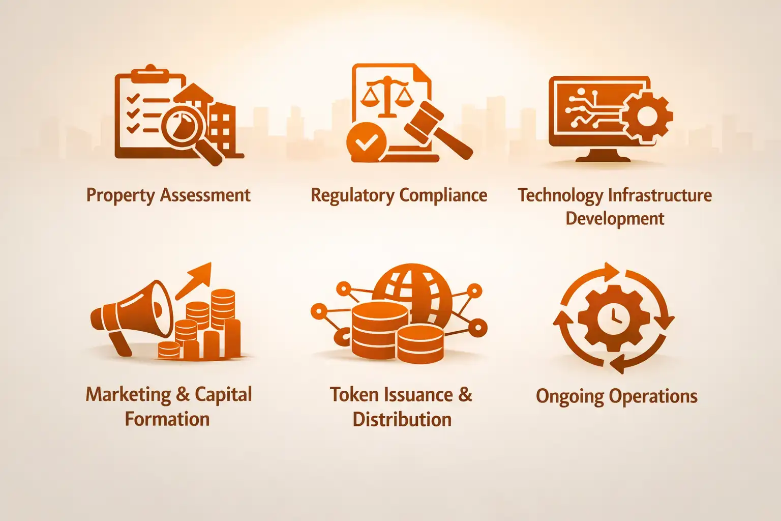 Tokenized retail property investment dashboard displaying global investor participation