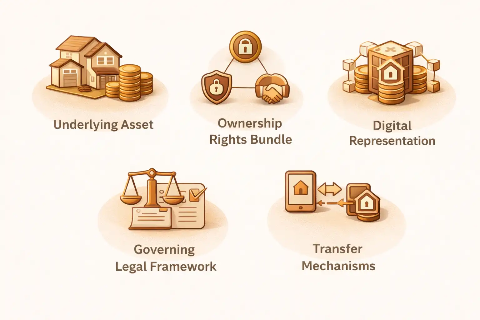 Legal compliance structure for real estate tokenization regulations including KYC AML requirements and licensing frameworks