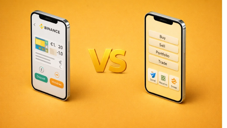 Custodial vs Non-Custodial Wallets comparison showing differences in private key control, security, and asset ownership