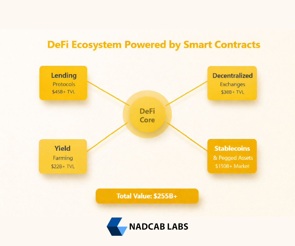 DeFi Ecosystem Powered by Smart Contracts - Smart Contracts in Web3