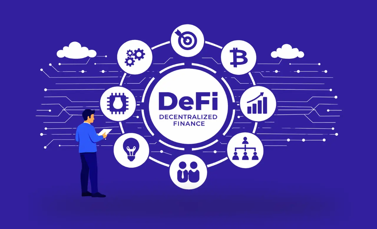 histoy of decenteralized finance