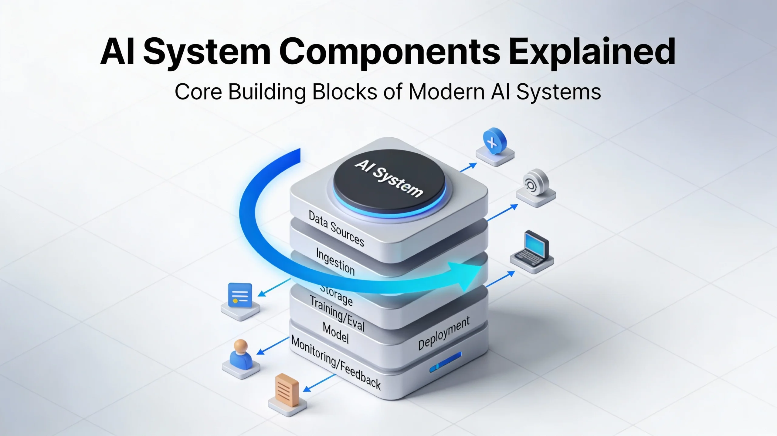 AI System components explained: core concepts Nadcab Labs