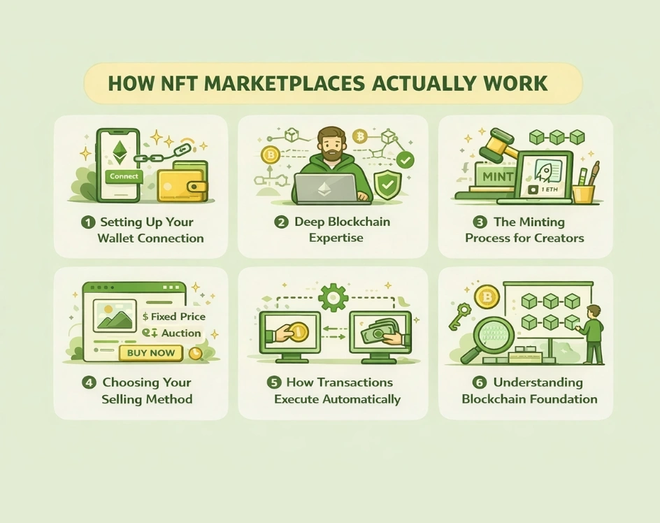 How NFT Marketplace Works?