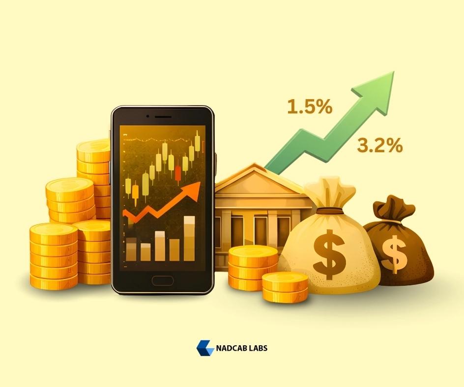 Future growth of mobile wallet application showing advanced security, faster payments, and expanding digital finance adoption