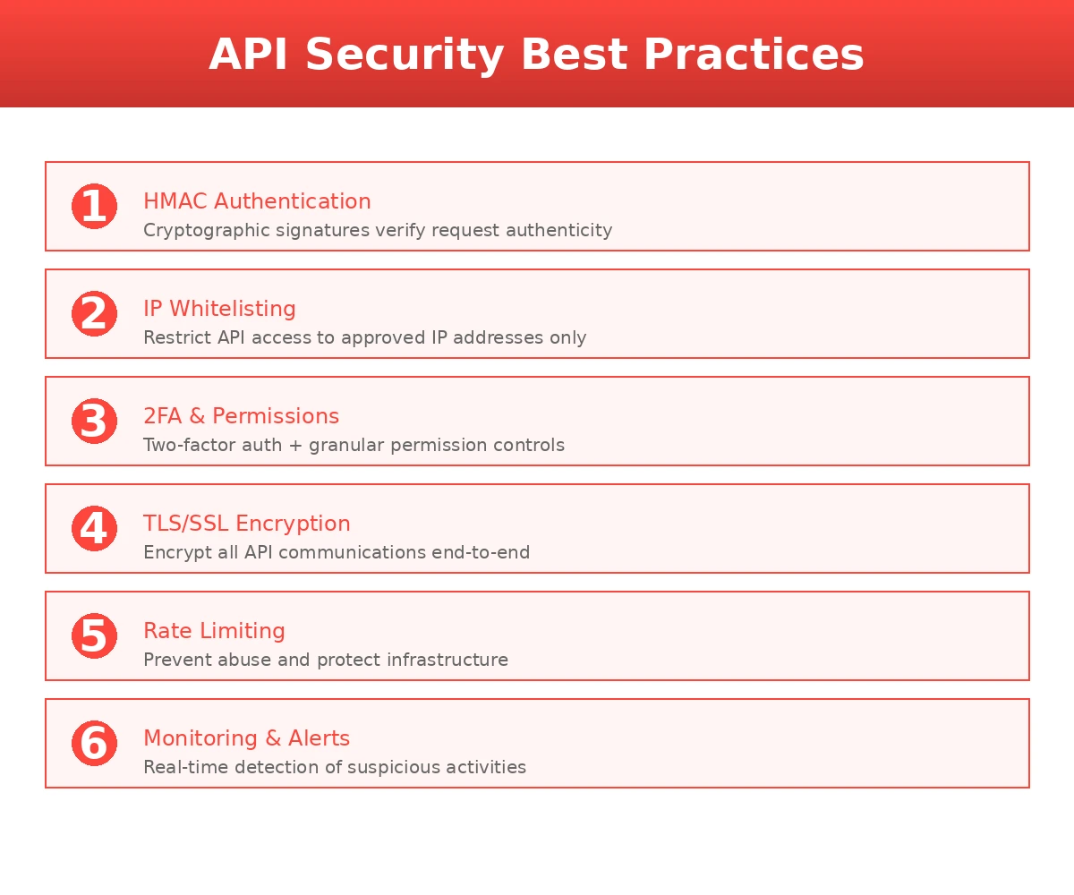 crypto exchange api security