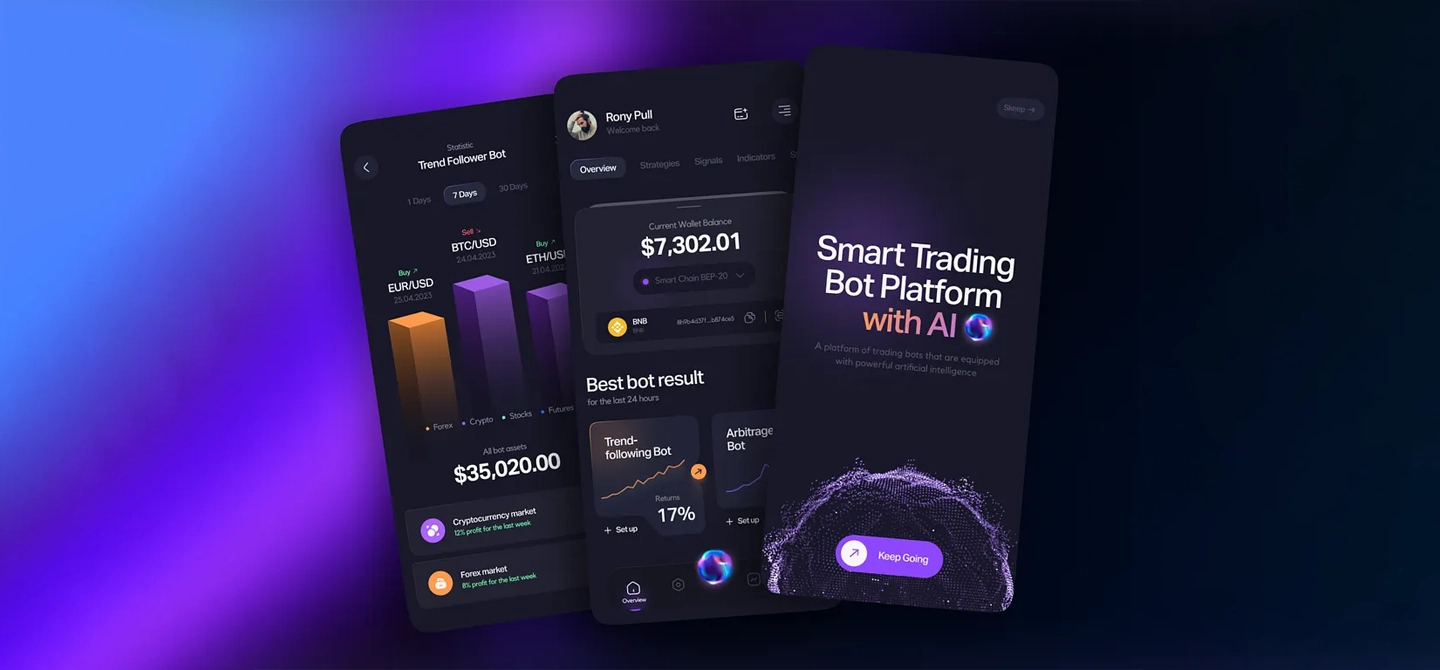 Trading Bot Development Company — trading Bot Solutions Hero