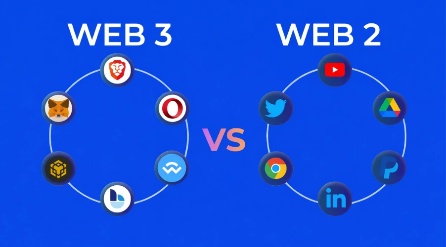 Web2 Vs Web3 — overview illustration for enterprise teams