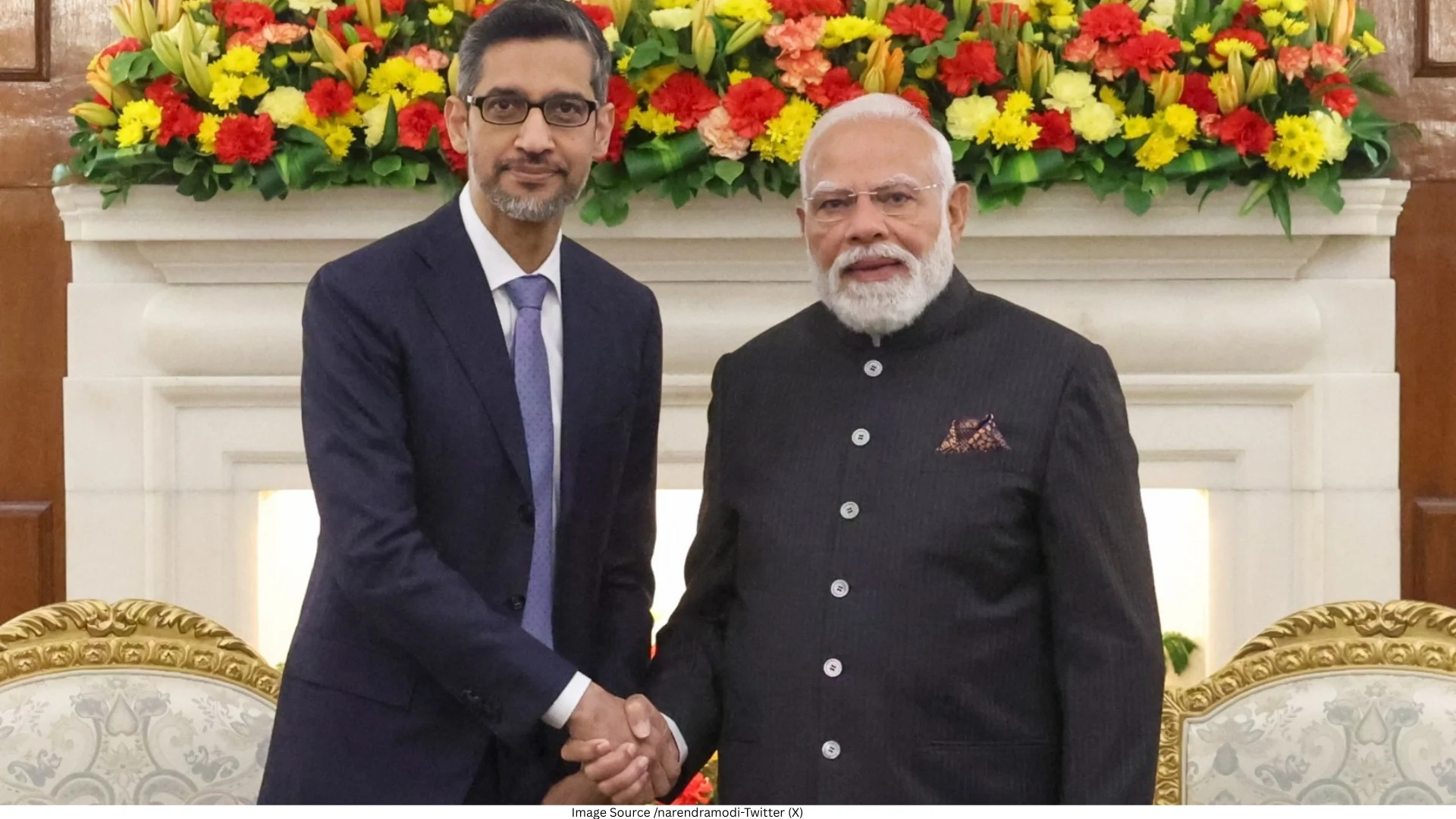 AI Impact Summit Modi Meets Alphabet and Google CEO -Sundar Pichai