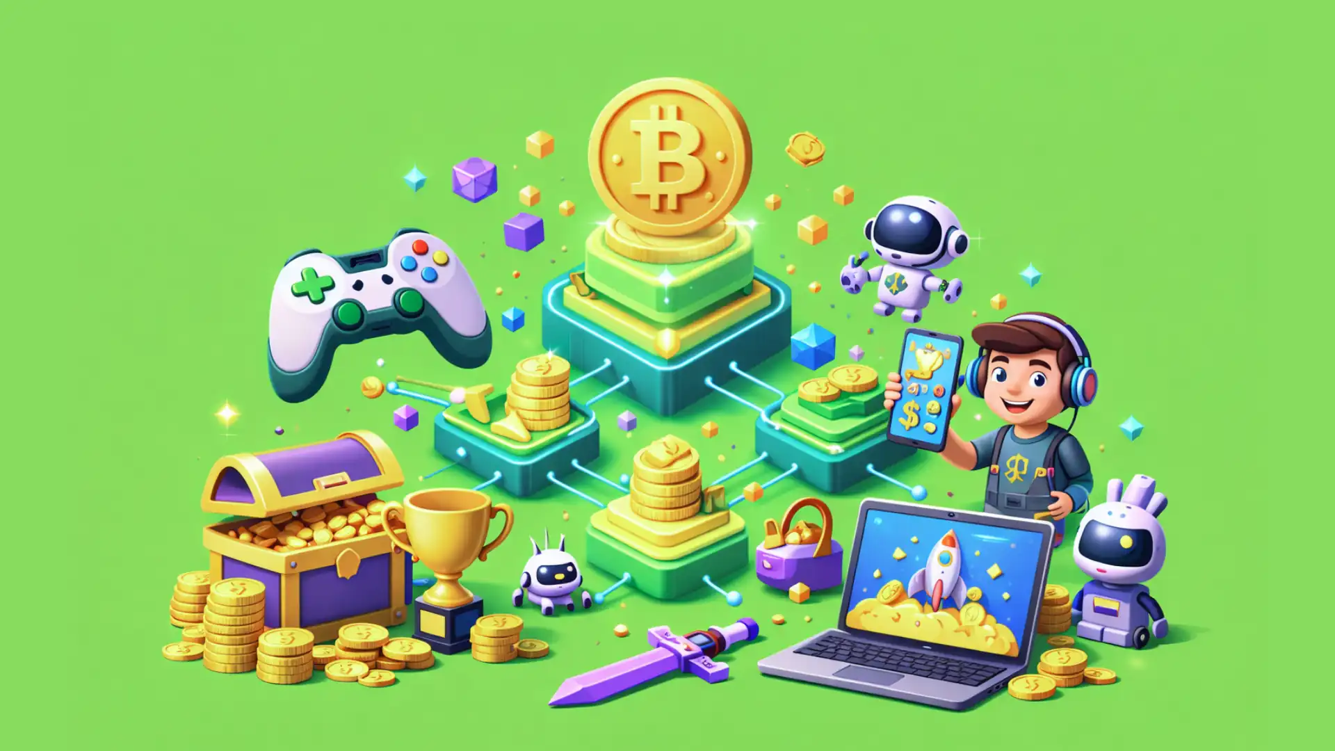 Blockchain MLM for Gaming