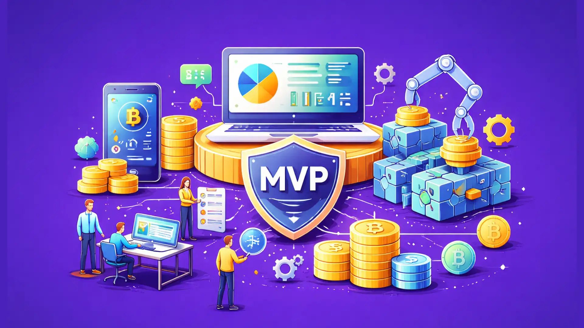Crypto MLM MVP — overview illustration for enterprise teams