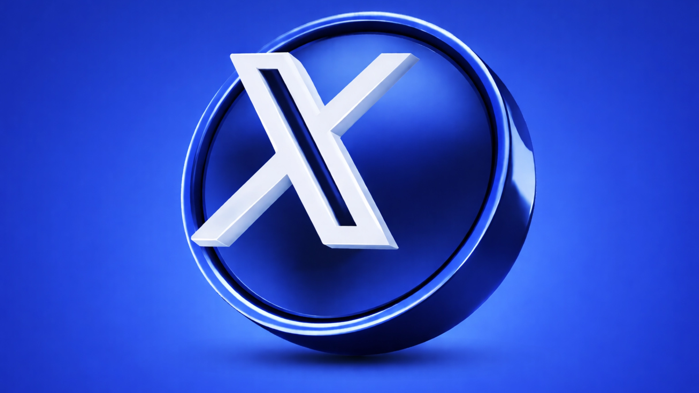 X platform interface showing integrated crypto and stock trading features with real-time market data and social sentiment analysis tools