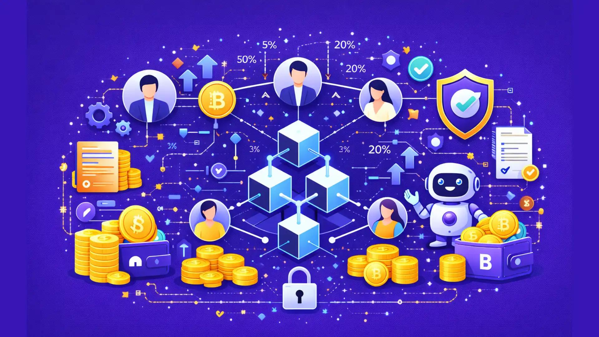 Trustless MLM Payout — overview illustration for enterprise teams
