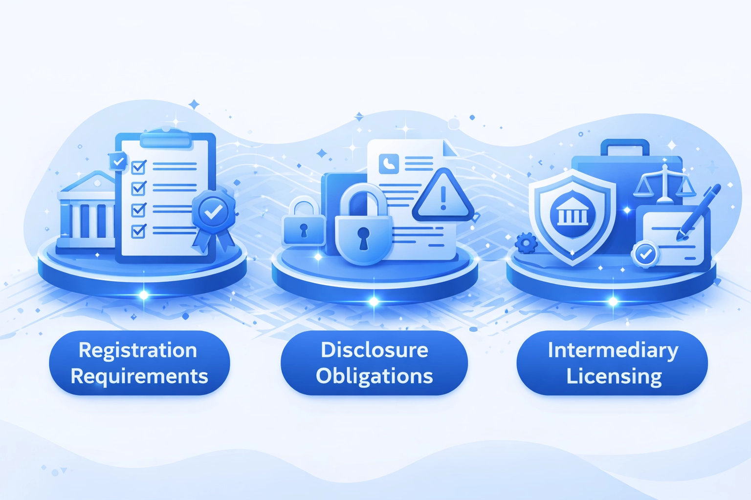 Secondary market compliance failure lifecycle diagram illustrating how non-compliant property tokens lead to exchange delisting and investor losses