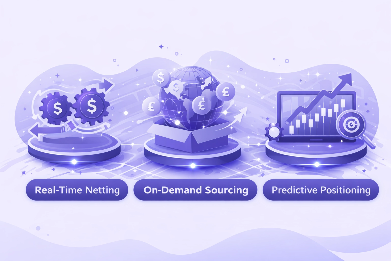 Blockchain-powered tokenized fiat currency flowing through global payment rails with instant settlement capabilities