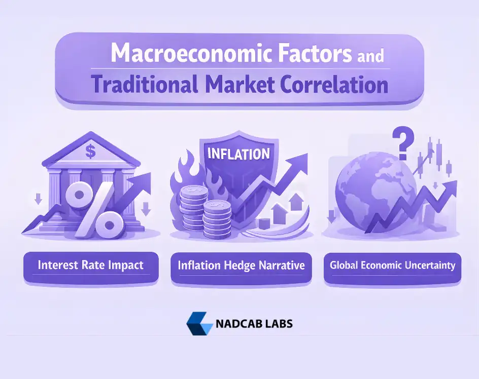 Macroeconomic Factors and Traditional Market Correlation
