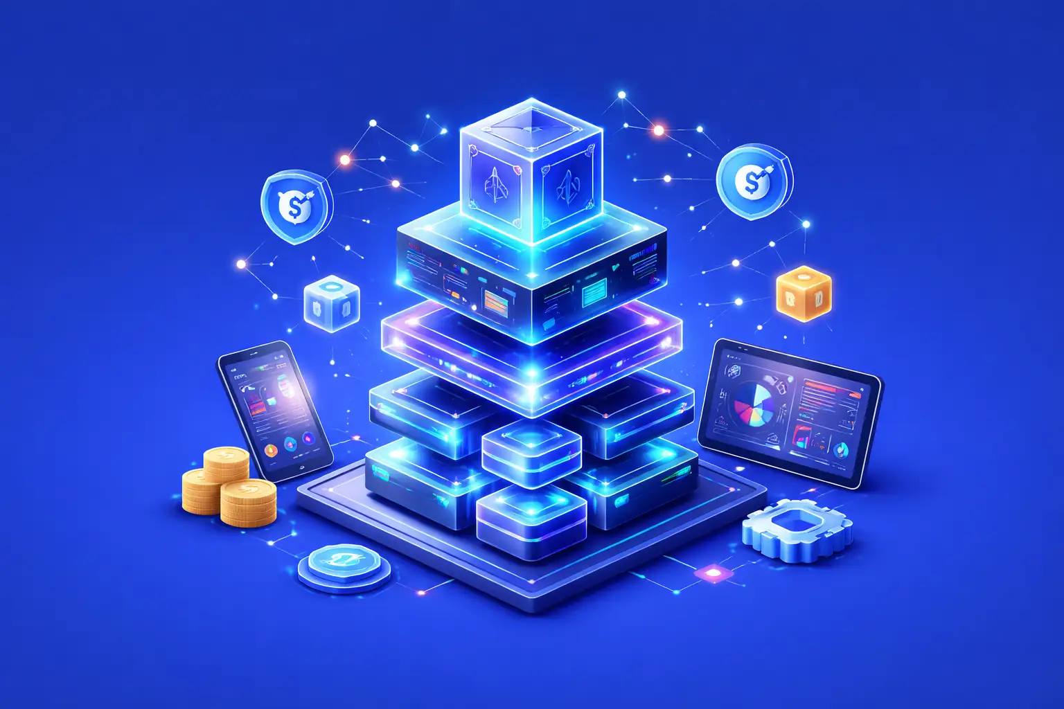 Modular blockchain stack and DeFi elements