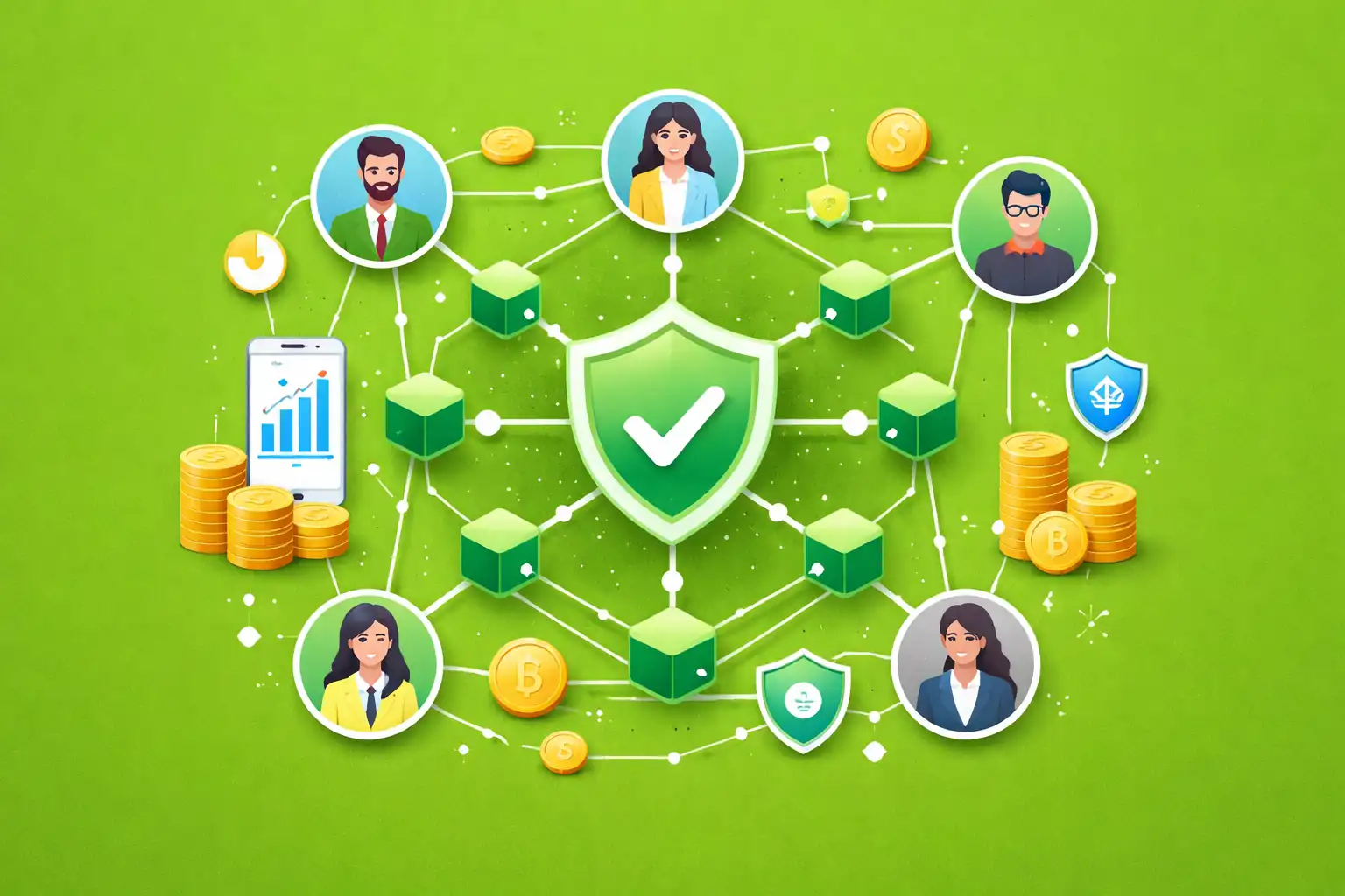 Non-Ponzi MLM Models on Blockchain