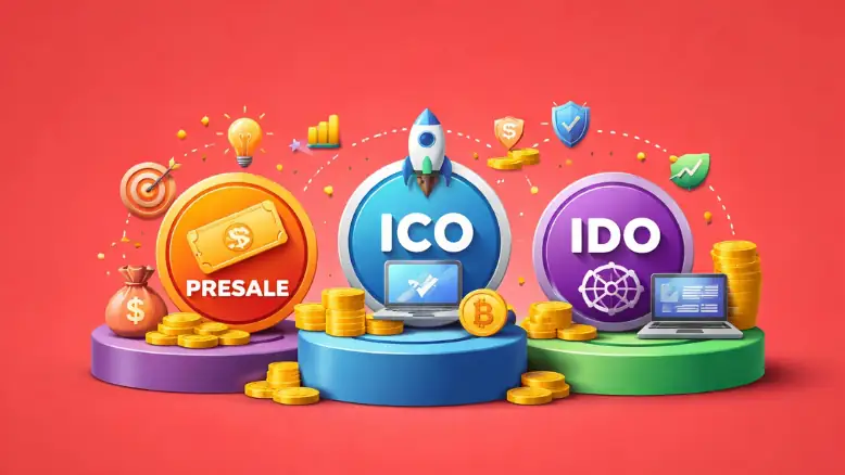 Presale vs ICO vs IDO -The Right Token Launch Partner