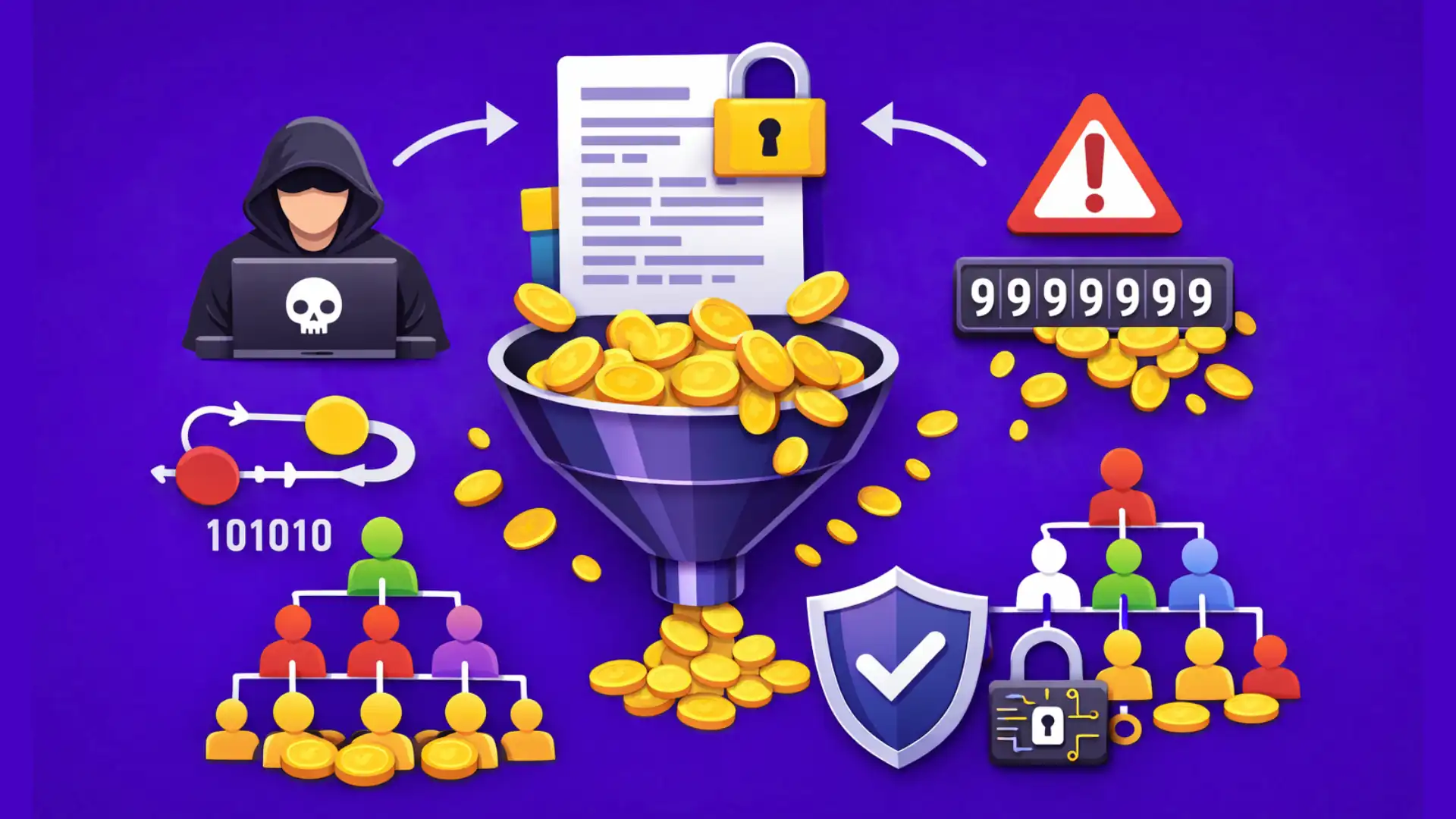 Reentrancy & Overflow Attacks in MLM Smart Contracts