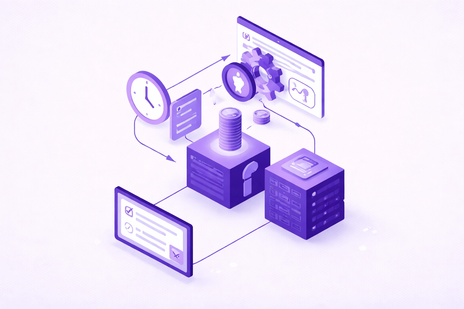 Smart contract automation workflow demonstrating rental income distribution and compliance verification for property tokens