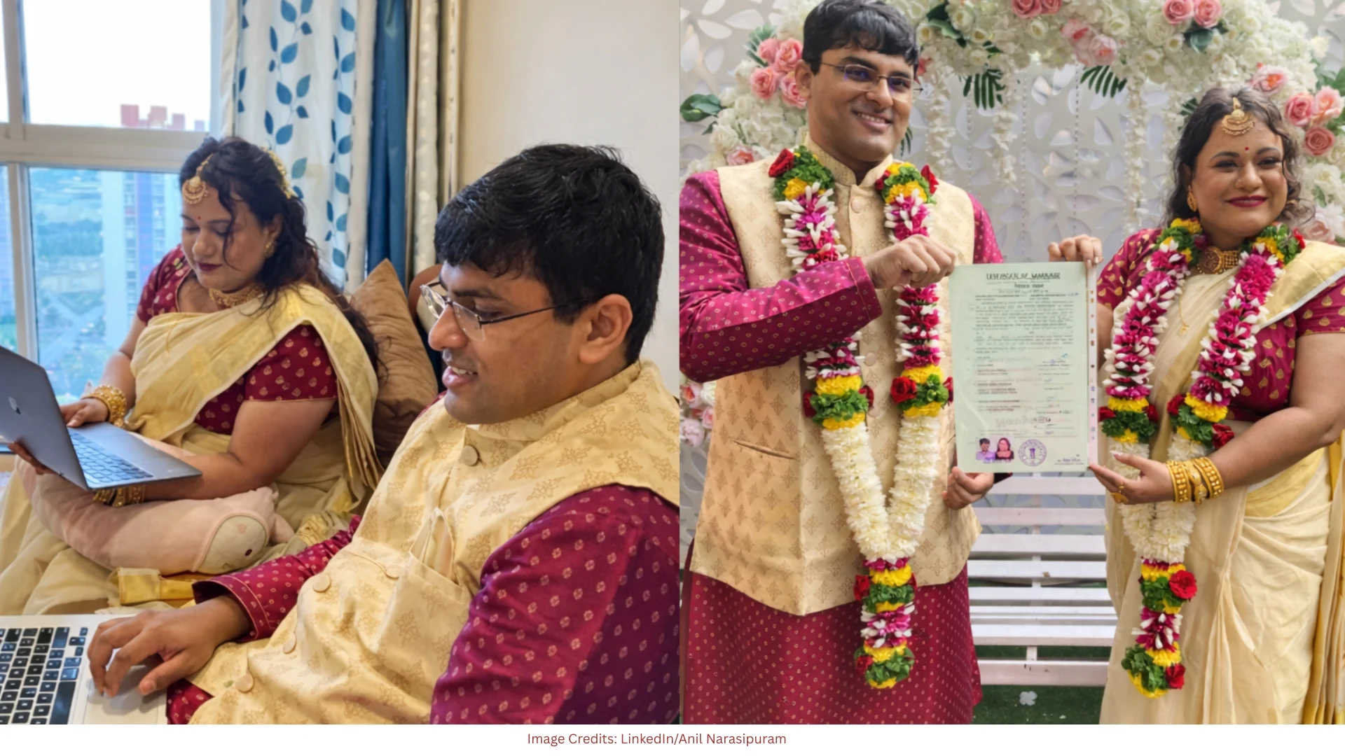 The Pune couple blockchain wedding of Anil Narasipuram and Shruti Nair