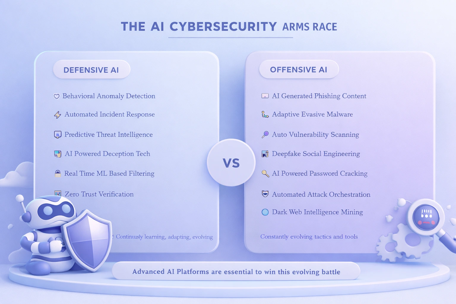AI-driven data protection and cyber defense infrastructure.”