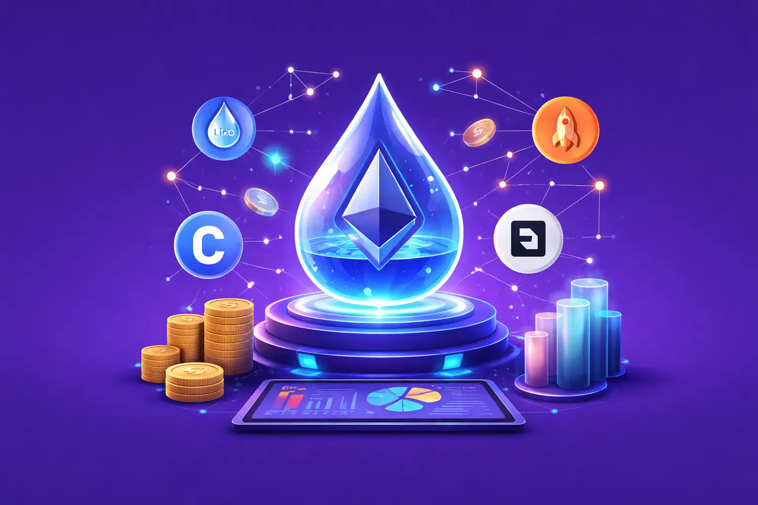 defi Liquid Staking trend