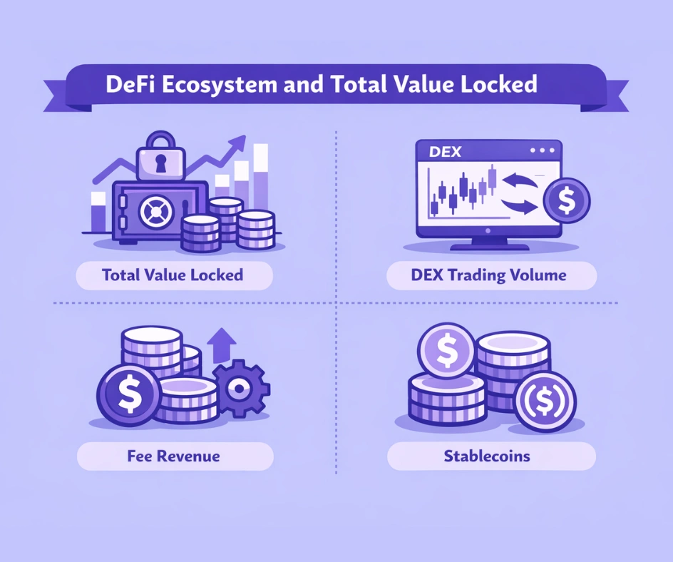 DeFi Ecosystem and Total Value Locked