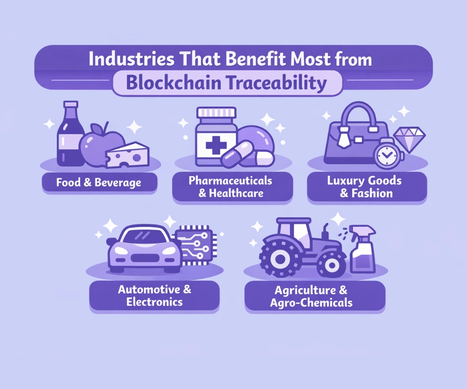 Industries That Benefit Most from Blockchain Traceability