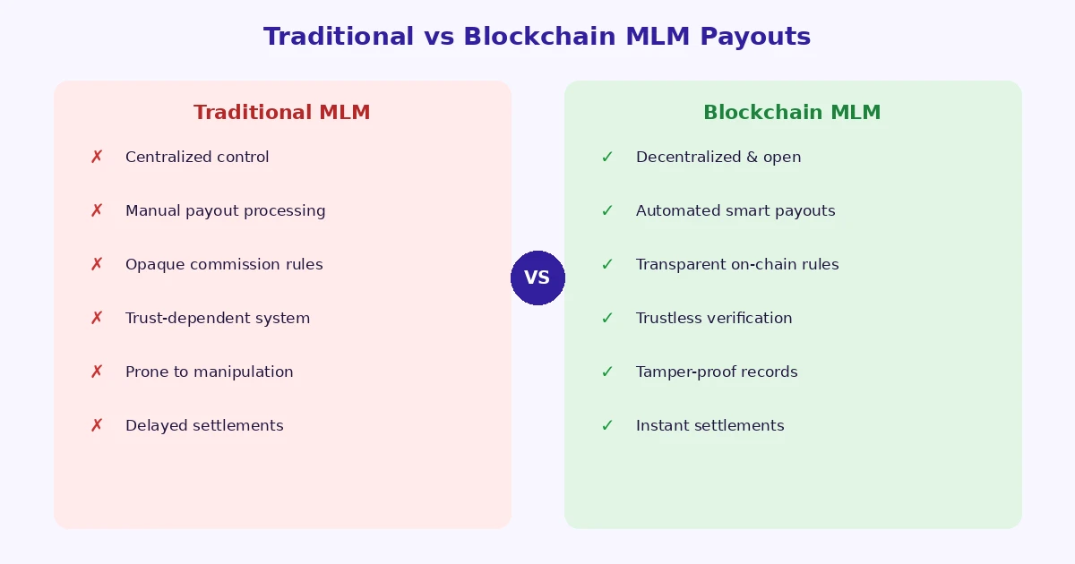 traditional-vs-blockchain-mlm-comparison