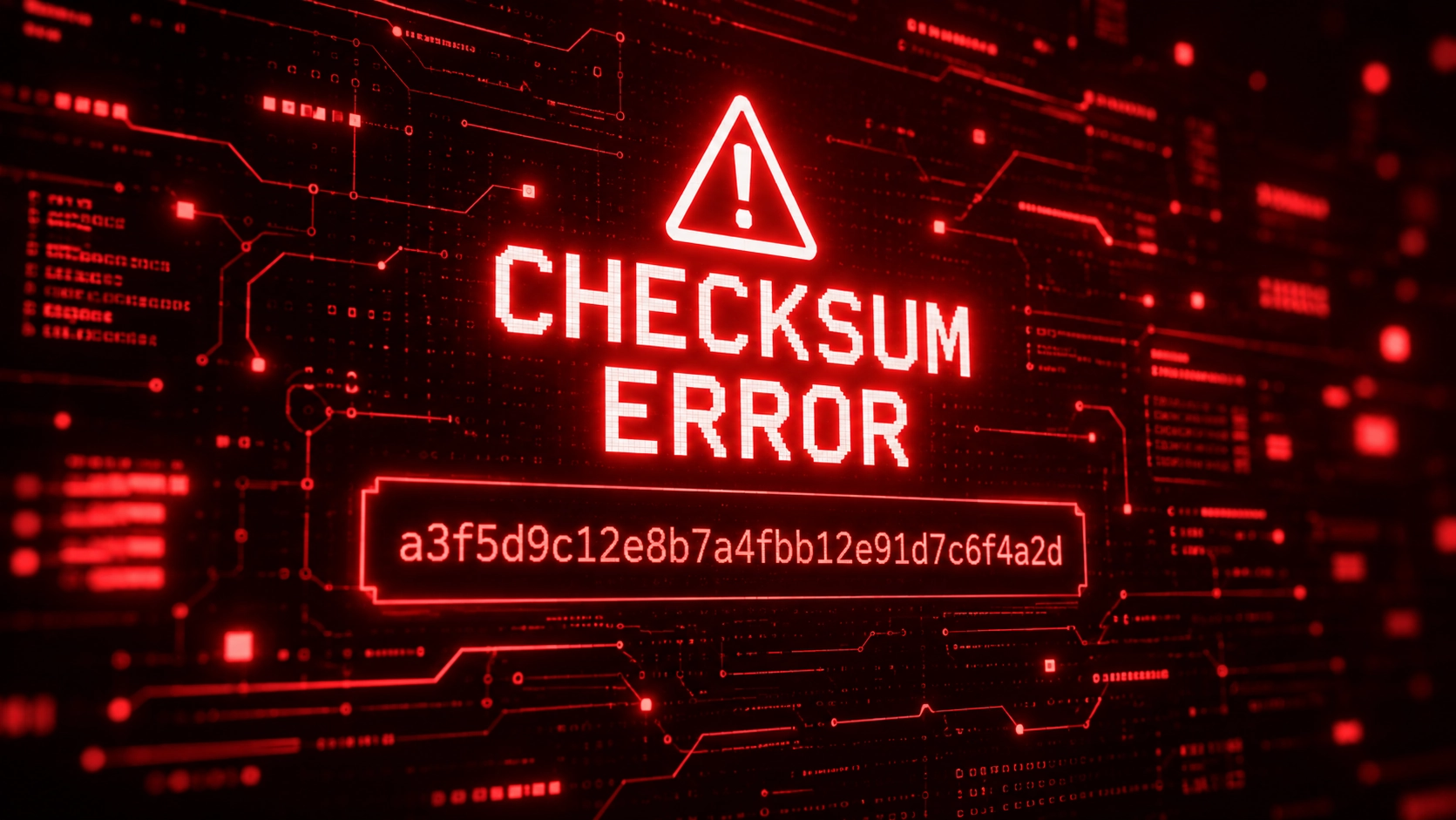 What is Checksum Error