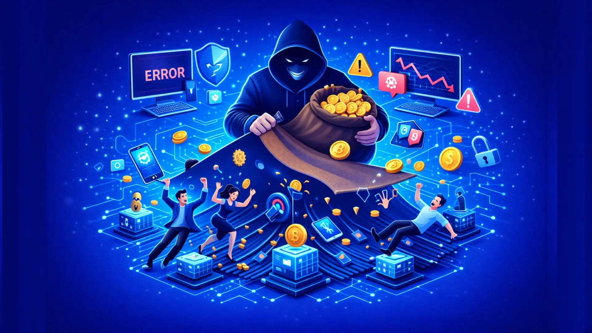 How Rug Pulls Happen in Crypto MLM Projects