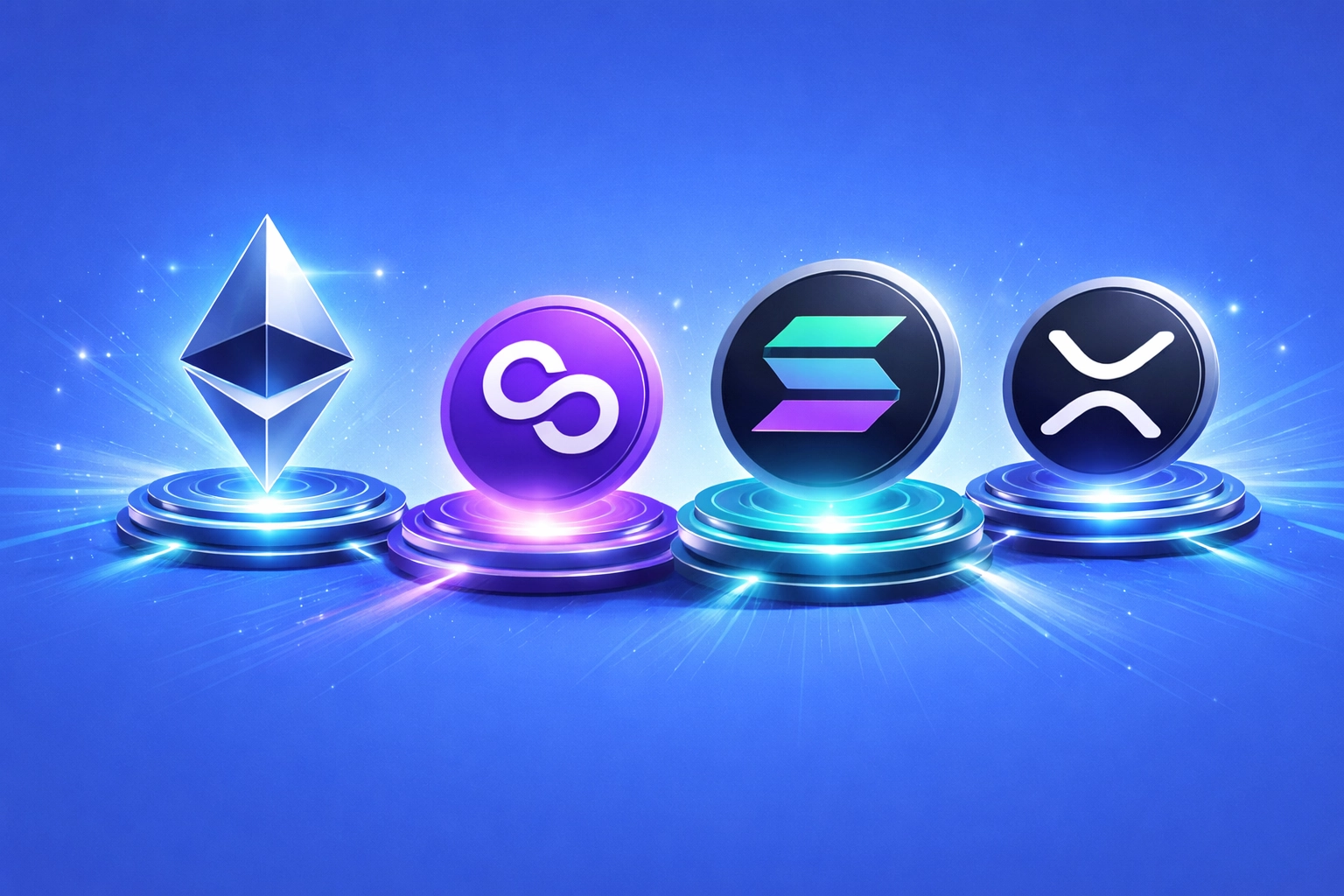 Comparison of transaction cost speed and use cases across major blockchain platforms for property tokenization