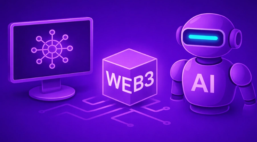 AI in Web3 — overview illustration for AI and Web3 - An Introduction to Intelligent