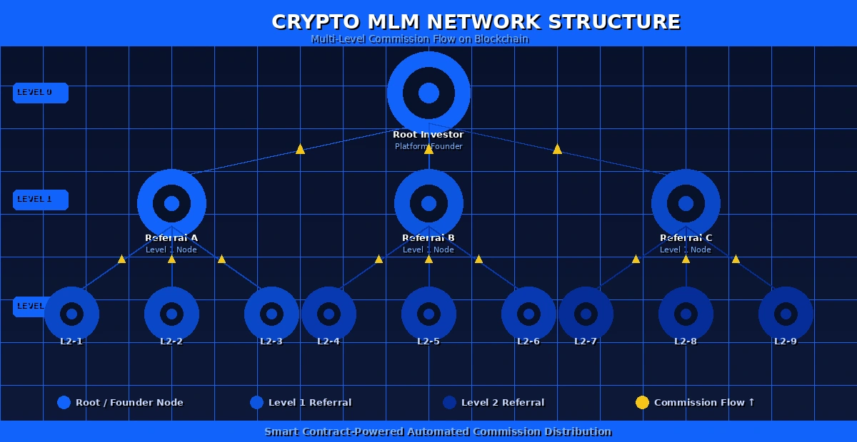 crypto-mlm-network-structure