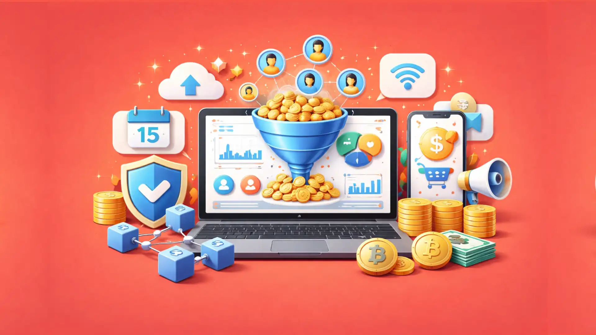 Decentralized MLM for SaaS & Digital Subscription Products