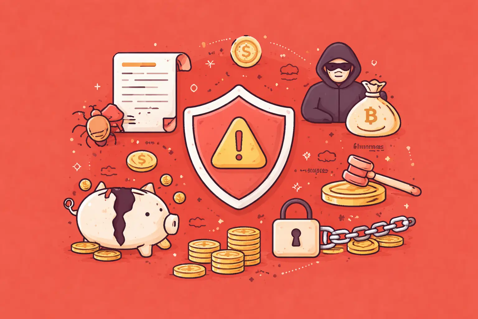 Risks in DeFi — overview illustration for enterprise teams