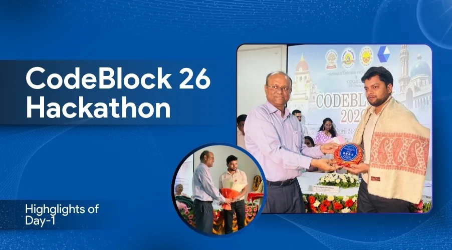 Day 1 Highlights: CodeBlock 2026 Hackathon with Rs. 2,00,000 Prize Pool Begins at UoA