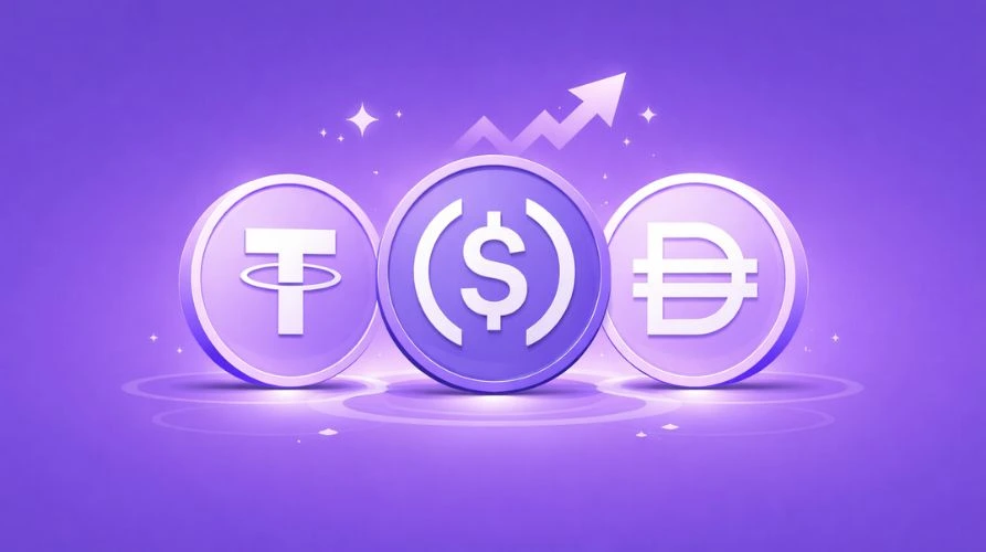 Stablecoins Meaning They Work Types Benefits — overview illustration