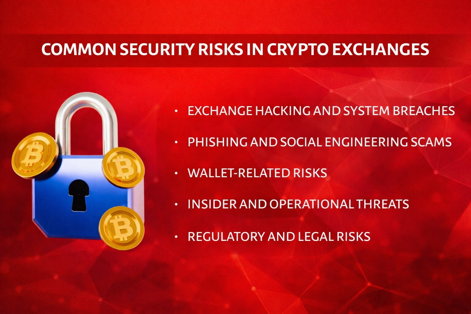 common risk in crypto exchanges
