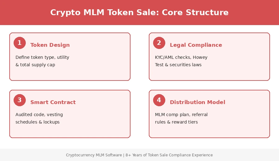 crypto-mlm-token-sale-structure
