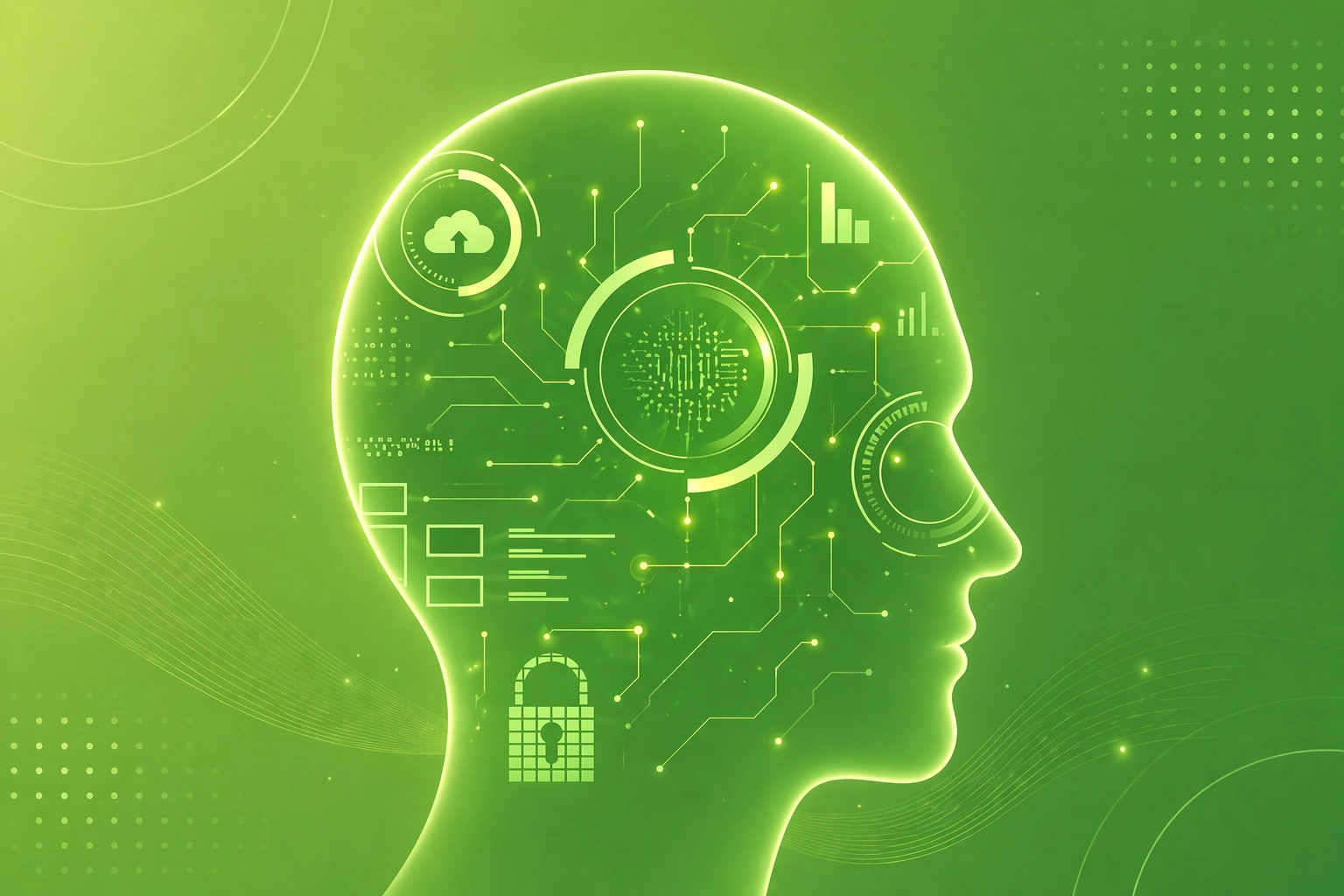 Generative artificial intelligence concept explaining AI-driven content creation using machine learning models