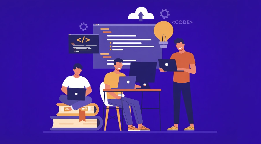 Software NOOBS — overview illustration for enterprise teams