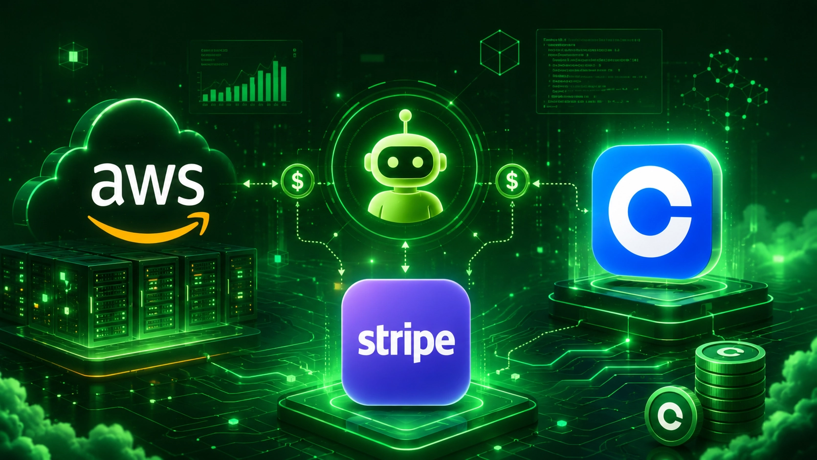 AWS AgentCore Launches AI Agent Payments With Stripe and Coinbase