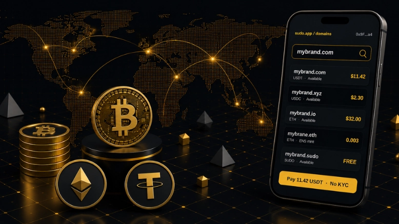 Buy Domain with Crypto