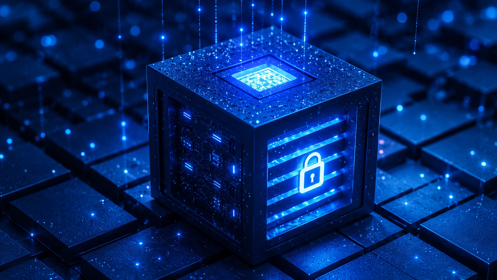 What is homomorphic encryption showing how encrypted data is computed without being decrypted in blockchain systems